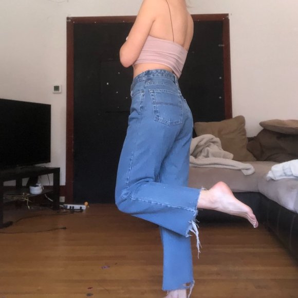 straight wide leg jeans - Picture 3 of 3